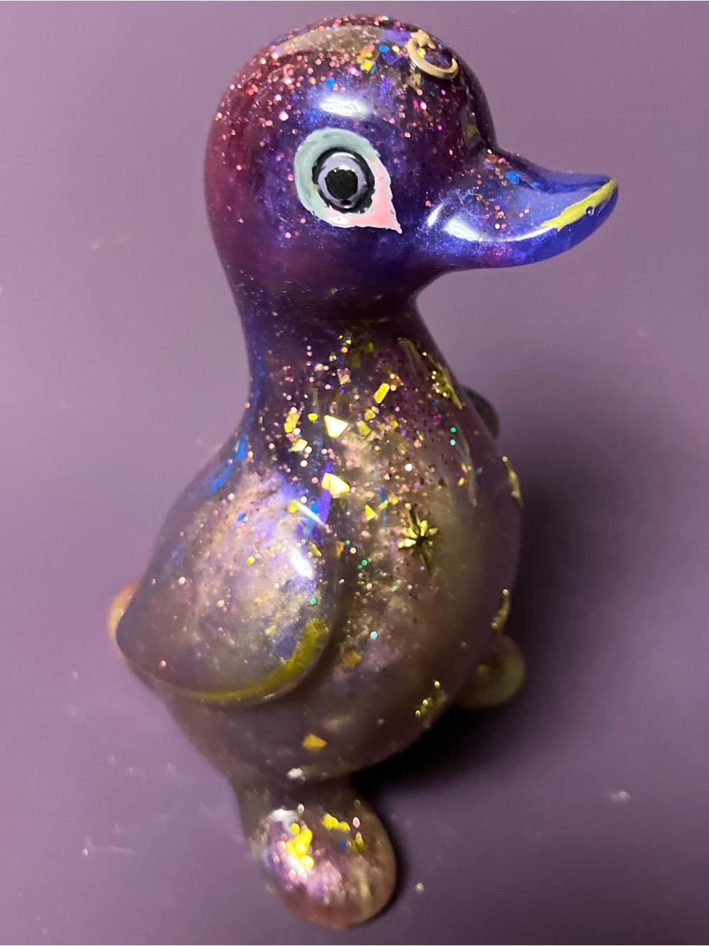 The spirit duck handmade and handpainted